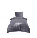 Parure de lit 140 x 200 cm Cocon ardoise