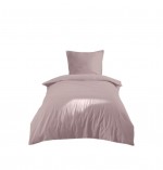 Parure de lit 140 x 200 cm Cocon rose