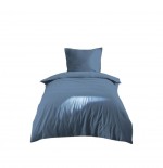 Parure de lit 140 x 200 cm Cocon bleu