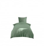 Parure de lit 140 x 200 cm Cocon vert