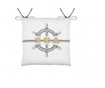 Assise de chaise 38 x 38 cm Sea maritime