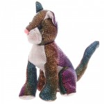 1001KDO POUR LA MAISON Presse-papier Chat multicolors brillant 15 cm