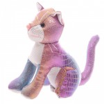 1001KDO POUR LA MAISON Presse-papier Chat rose15 cm