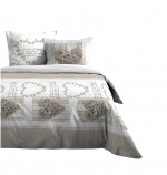 Parure de Drap + 2 taies d'oreiller Collection Coeur