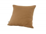 Taie d'oreiller Double Gaze Coton Gaia 80 x 80 cm Camel