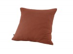Taie d'oreiller Double Gaze Coton Gaia 80 x 80 cm Terracotta