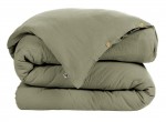 Housse de couette Double Gaze Coton 140 x 200 cm Gaia Romarin