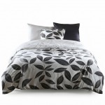 Housse de couette en percale de coton 220 x 240 cm Matisse cr�me