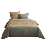 Parure de lit 240 x 260 cm Embruns moutarde