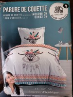 Leboncoin Parure de lit 140 x 200 cm Attrape Reves Wapiti