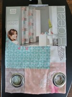 Leboncoin Rideau a oeillets Microfibre Scandi 140 x 240 cm
