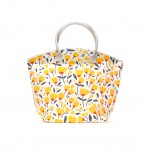 Sac de plage jute 41 x 53 cm Bouton d or