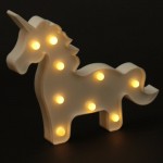 Lampe ou Veilleuse Licorne celeste LED