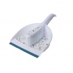 Pelle avec rebord en gomme et balayette Terrazzo