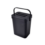 Poubelle compost de cuisine accrochable 5L anthracite