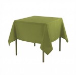 Nappe carree en polyester 180 x 180 cm Vert clair