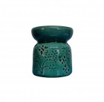 Br�le-Parfum Papillons vert en C�ramique 8 cm