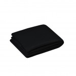 Plaid Polaire Carlton Uni 125 x 150 cm noir