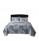 Couvre lit + taies 260 x 240 cm Ocean gris