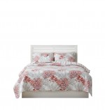 Couvre lit + taies 220 x 240 cm Ocean corail