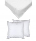 Kit literie jetable protege matelas et oreiller 140 x 200 cm Milley