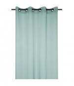 Voilage uni 135 x 260 cm Mona vert jade