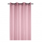Voilage a oeillets 140 x 260 cm Linwood rose