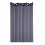 Voilage a oeillets 140 x 260 cm Linwood anthracite