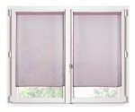 Paire de Rideaux Voile 60 x 120 cm Brise bise blush