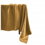 Nappe rectangle en lin 170 x 250 cm Soline caramel
