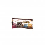Trousse transparente garnie 10 x 20 cm Jolie Chouette