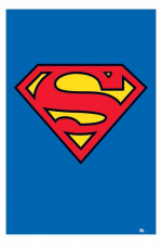 SUPERMAN Poster Classic Logo 61 x 91 cm