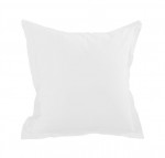 1 Taie d'oreiller coton uni 65 x 65 cm Alice blanc