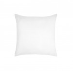 1 Taie d'oreiller coton uni 63 x 63 cm Edens blanc