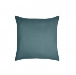 1 Taie d'oreiller coton uni 63 x 63 cm Edens eucalyptus