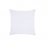 1 Taie d'oreiller percale de coton uni 63 x 63 cm Elysee blanc