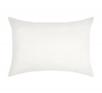 1 Taie d'oreiller coton uni 50 x 70 cm Edens ivoire