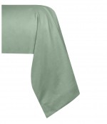 1 Taie de traversin percale de coton uni 50 x 70 cm Elysee vert