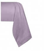 1 Taie de traversin percale de coton uni 45 x 185 cm Elysee violet
