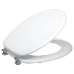 Abattant WC bois et zinc