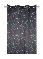 1 Rideau a oeillet 135 x 260 cm Altea feuilles