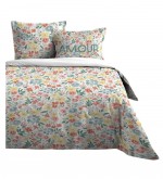 Housse de couette + taies 240x260cm Amour