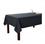 Nappe en polyester Essentiel 150 x 300 cm anthracite