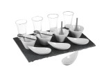 Plateau service aperitifs 17 pieces