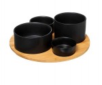 Plateau service aperitifs 5 pieces
