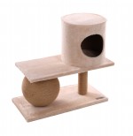 Arbre a griffer avec cachette et plateforme Maha