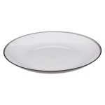 Assiette plate 25cm Collection Pastel charbon