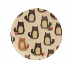 Assiette d�cor�e Chats � 20 cm