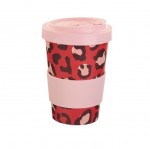 Mug de Voyage L�opard Rose 400 ml Style tendance