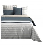 Housse de couette + taies 240x260cm Banc de sable